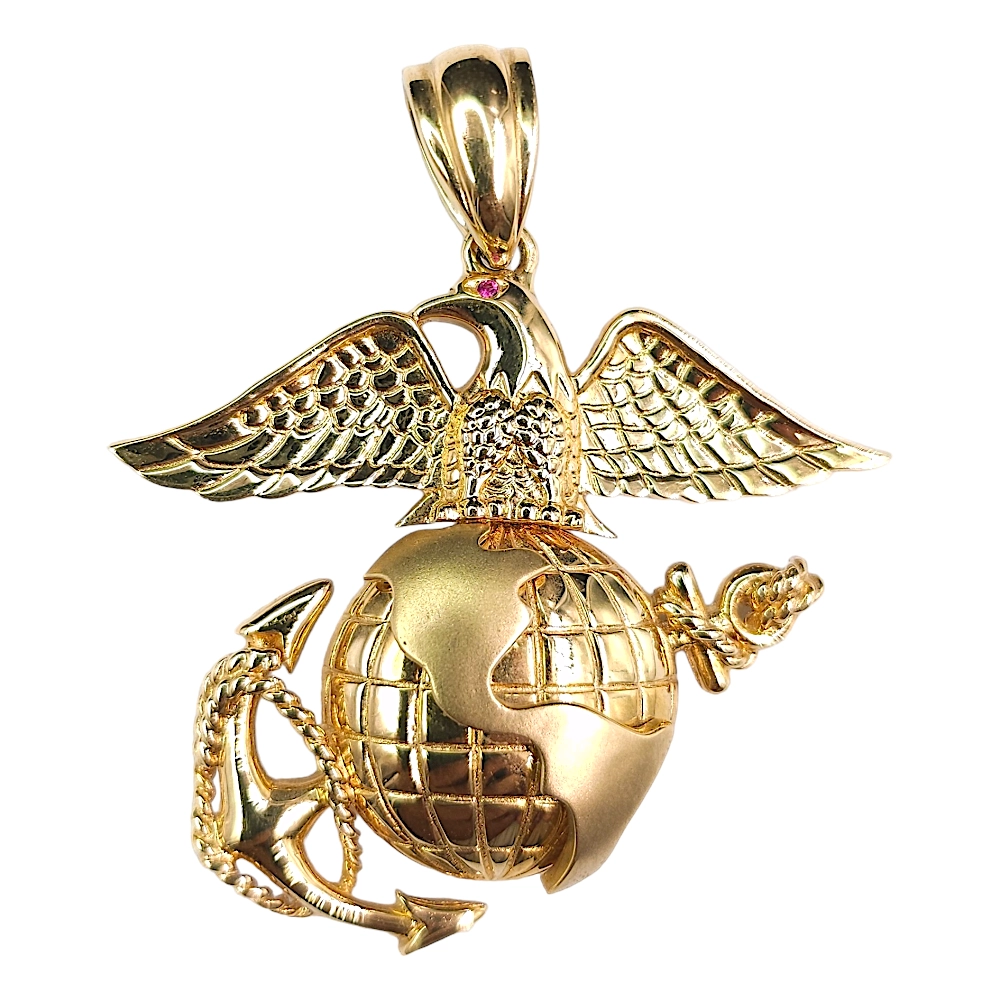 US Marine Corps Emblem Charm