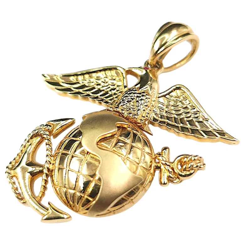 US Marine Corps Emblem Charm