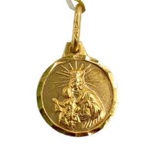 Catholic Gold Charm