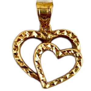 Double Heart Pendant