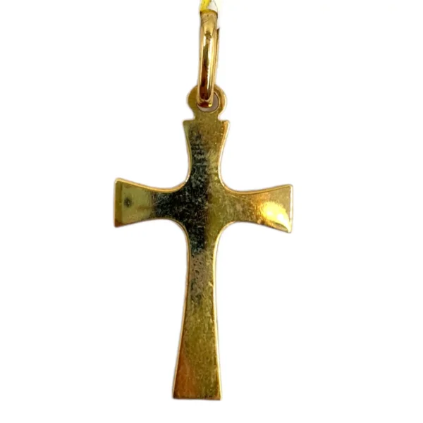 Brass Cross Charm