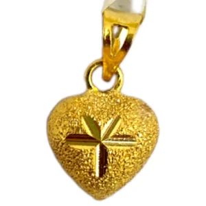 Gold Heart Pendant