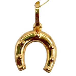 Horseshoe Golden Charm