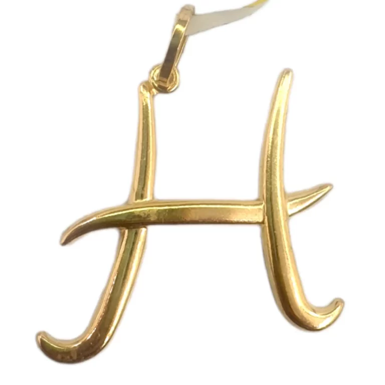 Letter H Charm