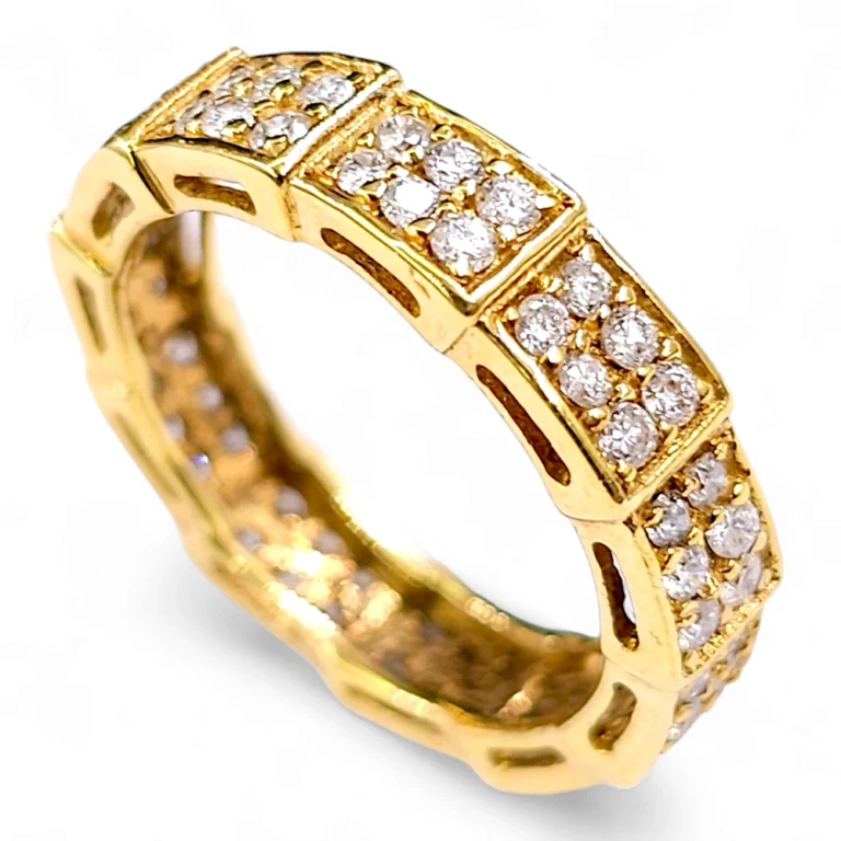 Yellow Gold Diamond Rings