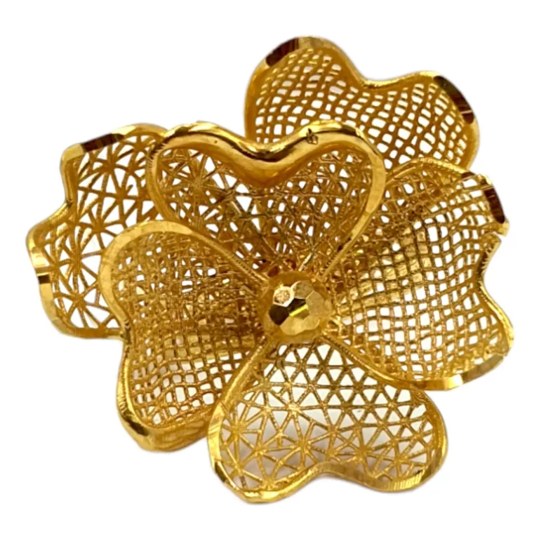 Mesh Flower Ring