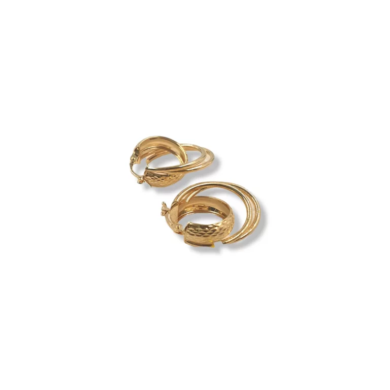 Gold Loop Earrings