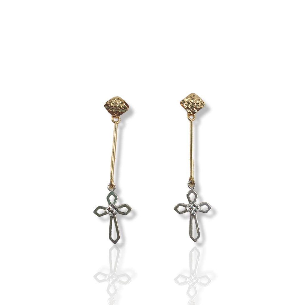 Crucifix Earrings