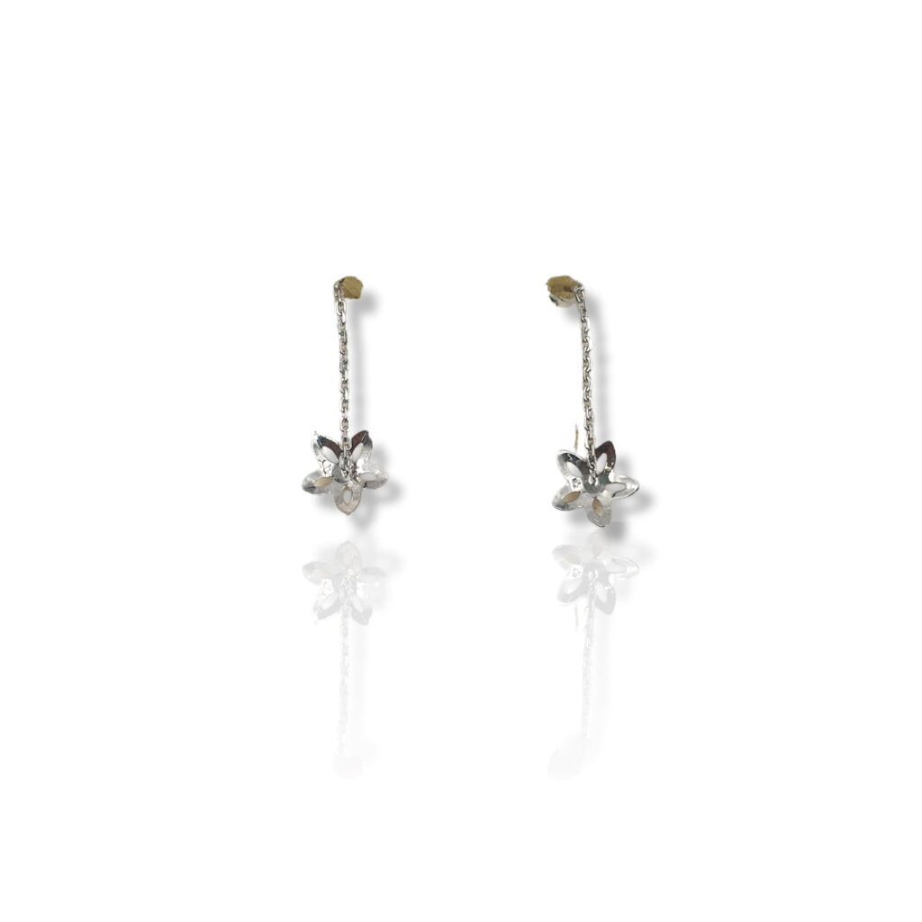 Marquise Flower Earrings