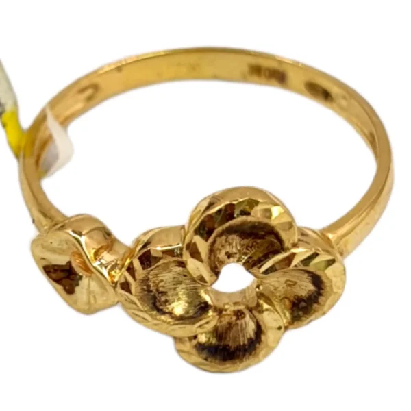 Flower Gold Ring