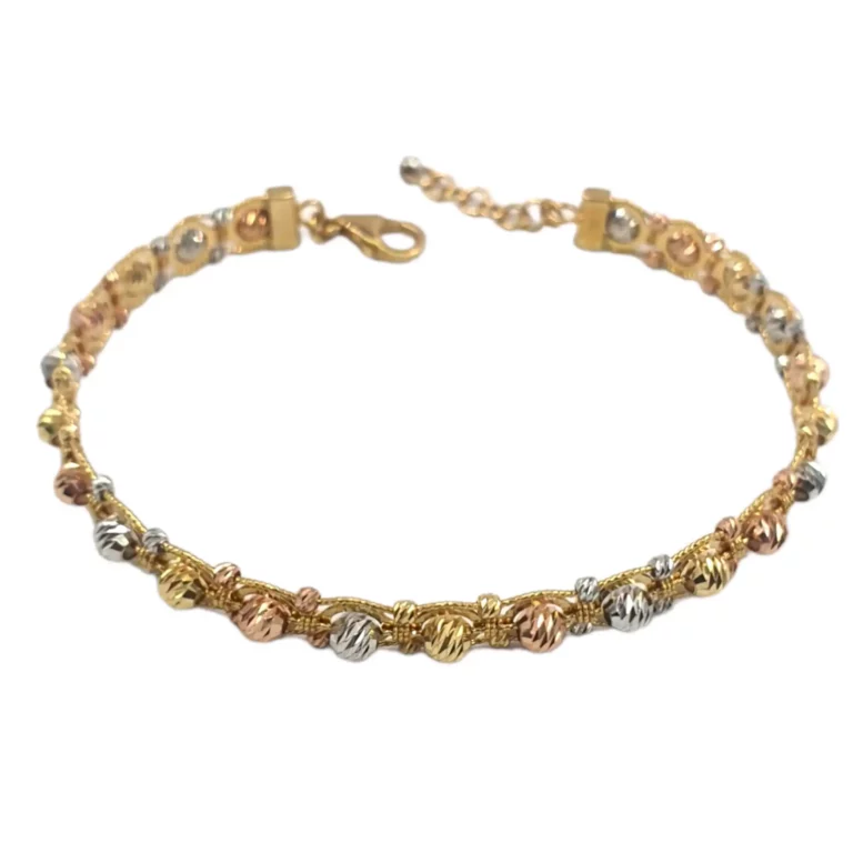 Three Tone Bracelet