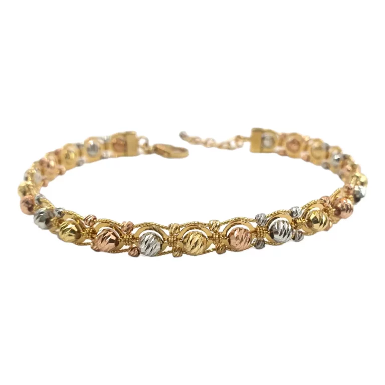 Three Tone Bracelet