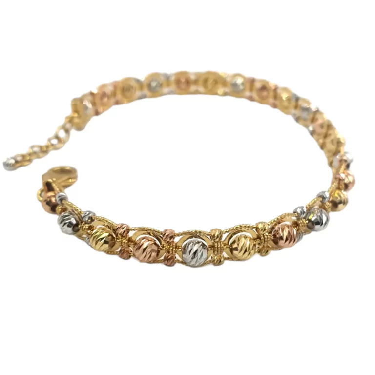 Three Tone Bracelet