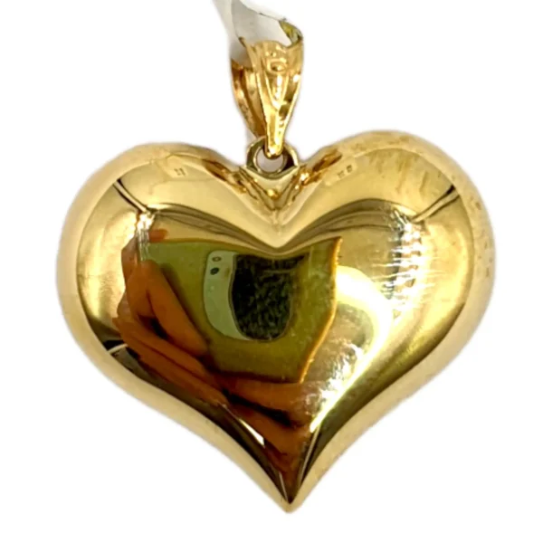 Golden Heart Charm