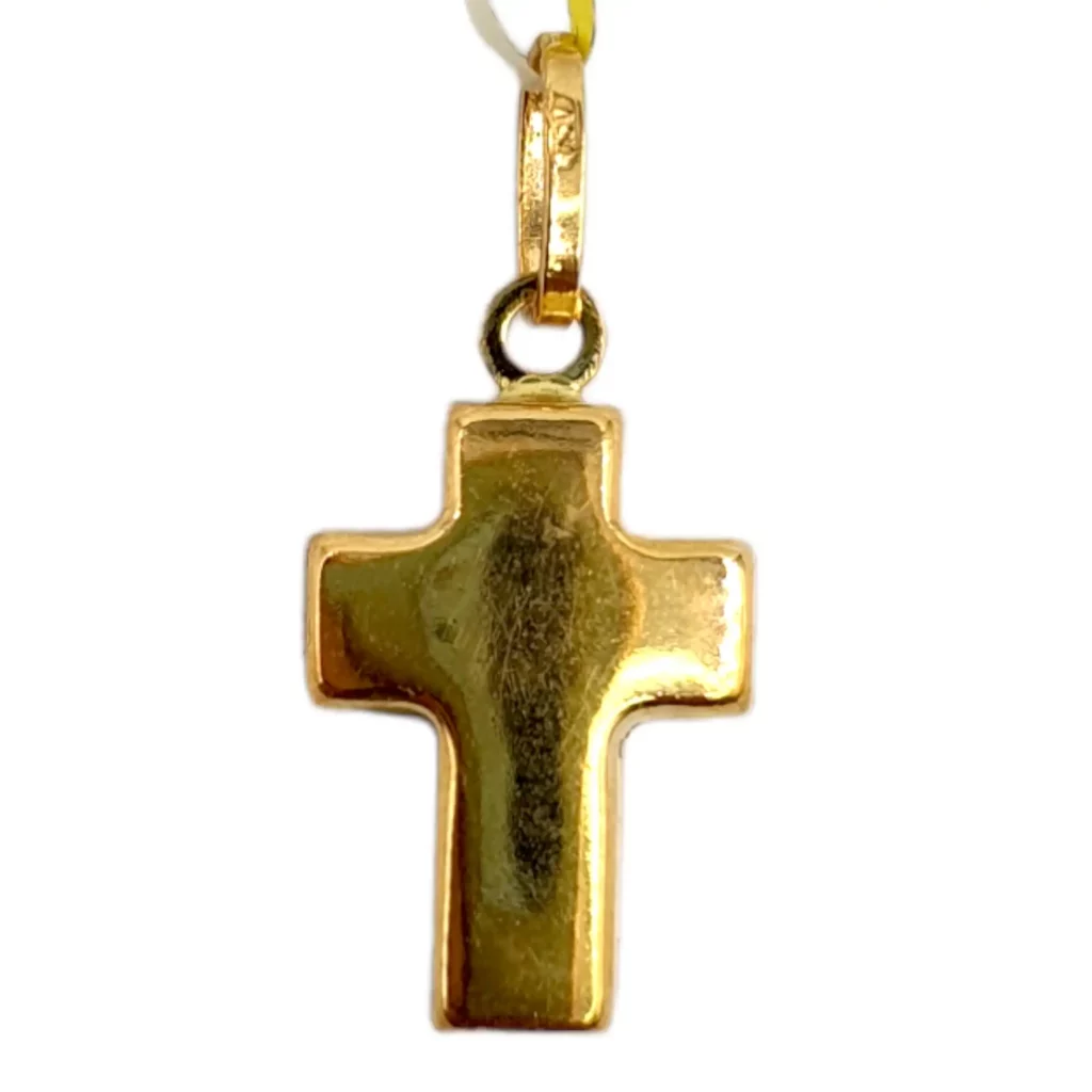 Golden Cross Charm