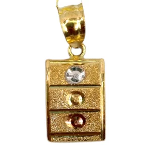 Square Golden Charm