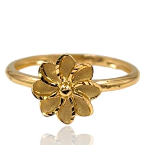 Flower Matt Ring