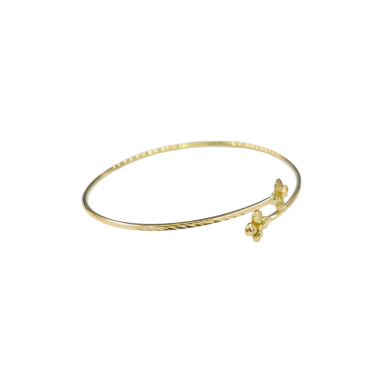 Gold Flower Bracelet