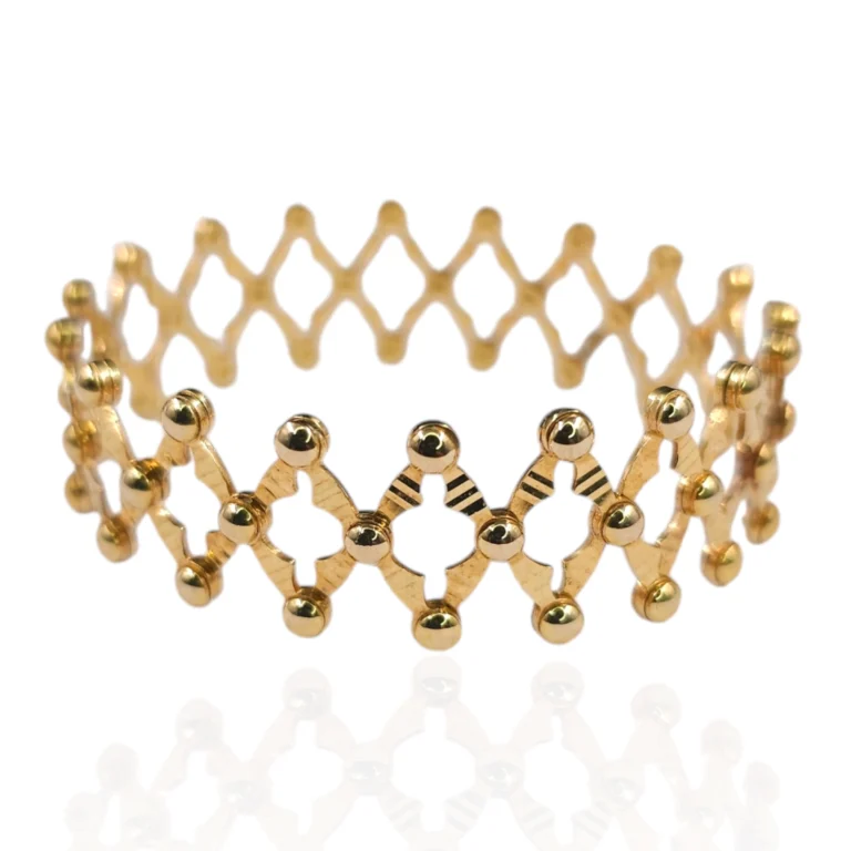 Gold Bracelet x Ring