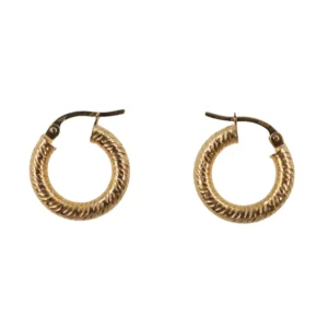 Stripe Loop Earrings