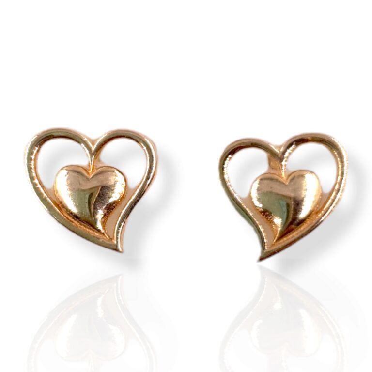 Double Heart Earrings