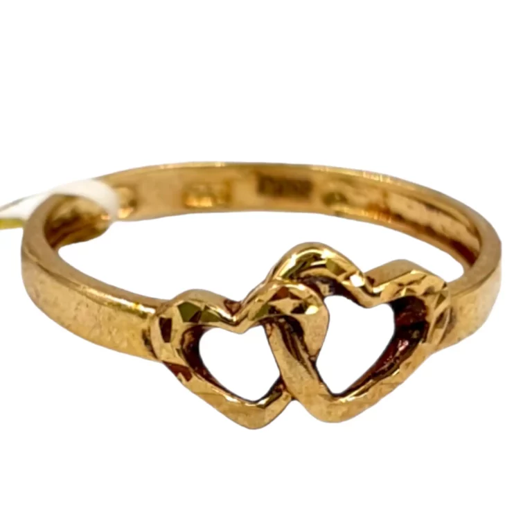 Double Heart Ring