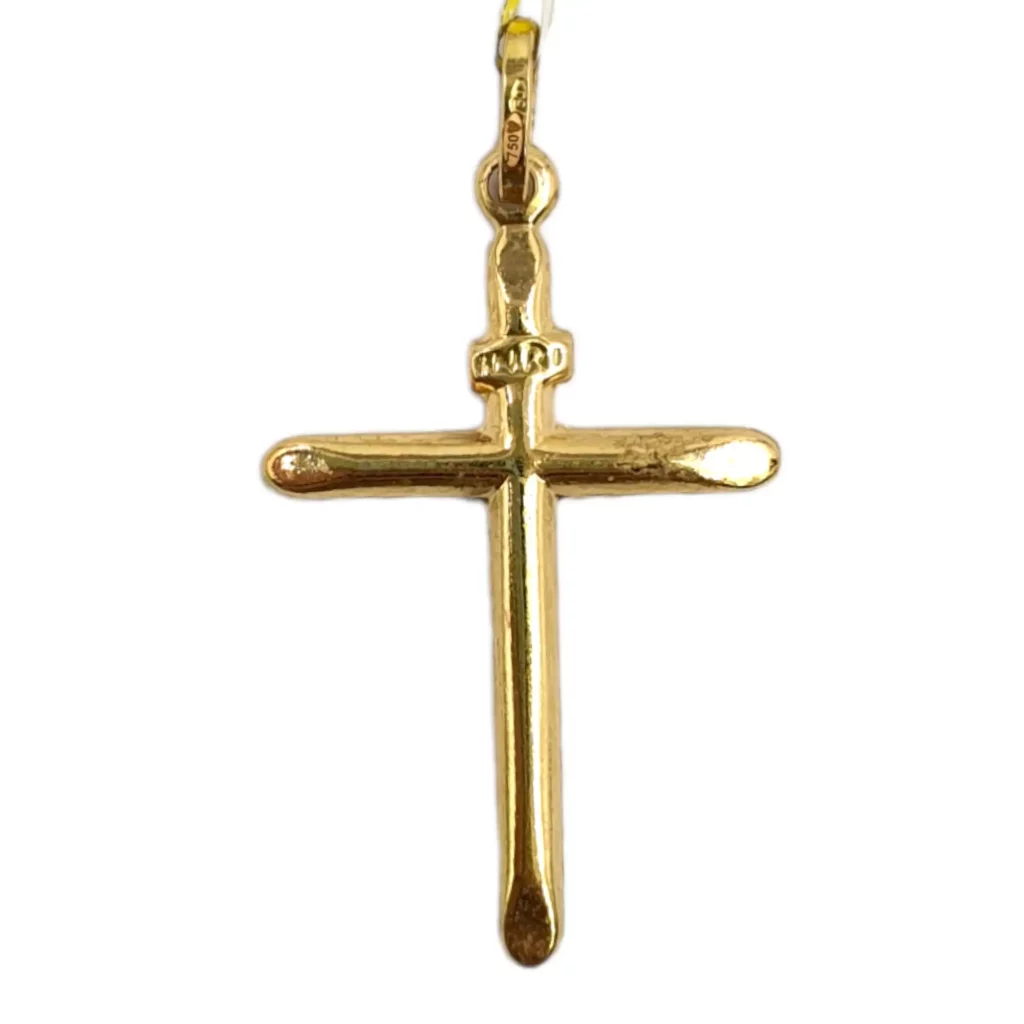 Gold Cross Charm