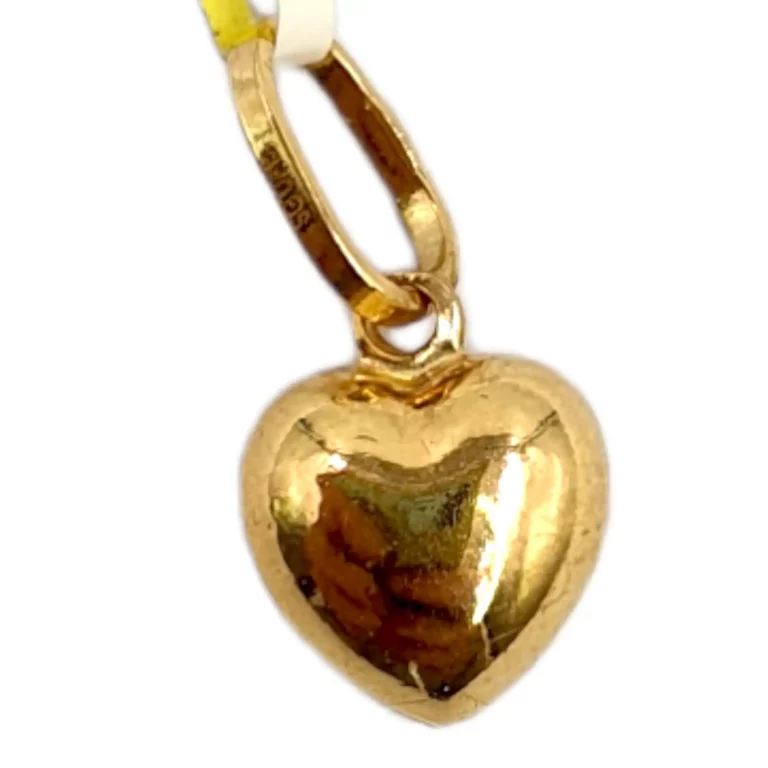 Heart Texture Charm