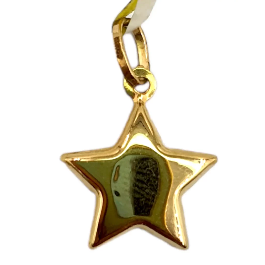 Brass Star Charm