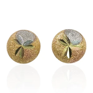 Round Matt Earrings