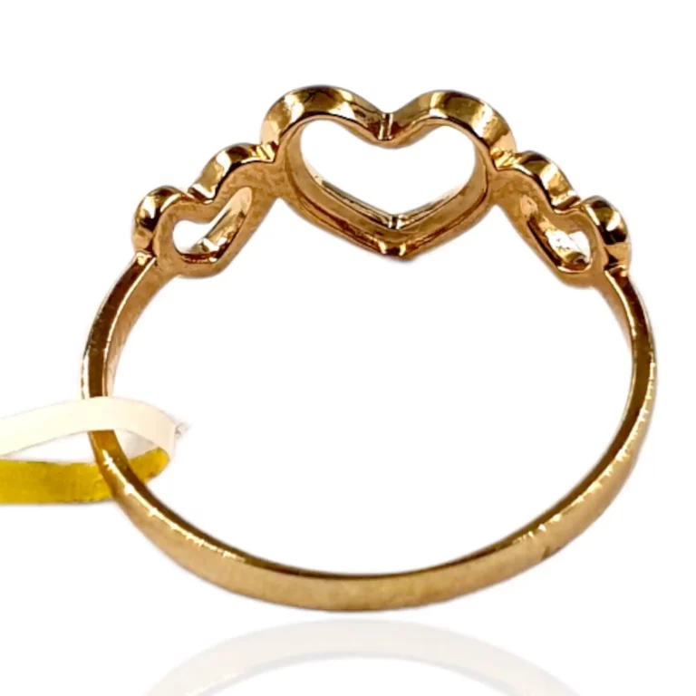 Triple Heart Ring