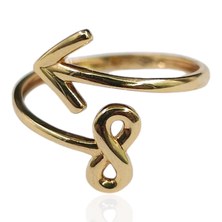 Arrow Infinity Ring