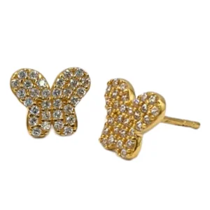 Butterfly Stud Earring