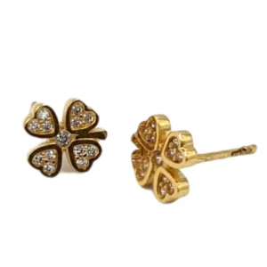 Fancy Flower Stud Earring