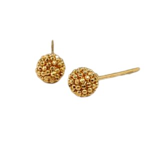 Ball Link Stud Earring