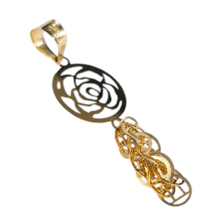 Flower Dangle Charm Pendant