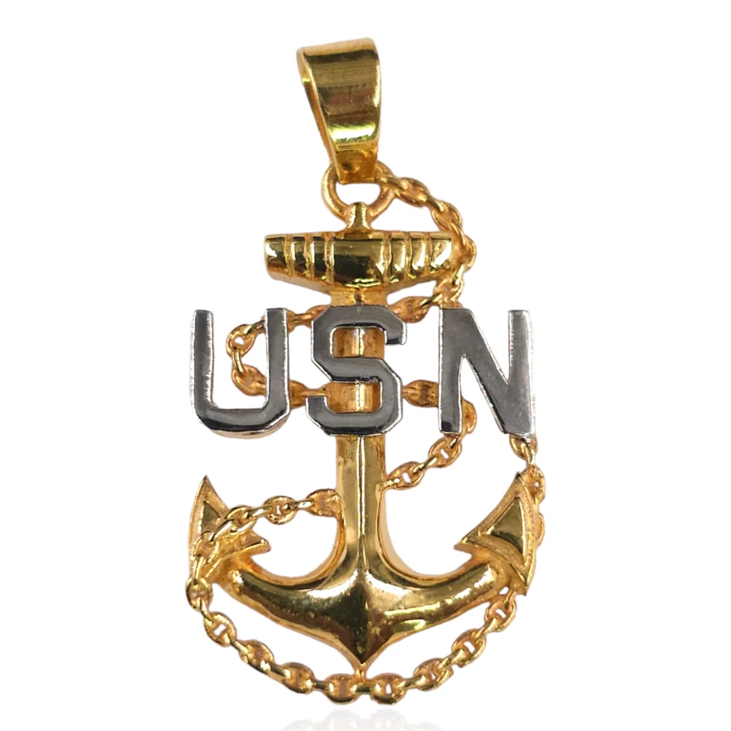 USN Two Tone Pendant