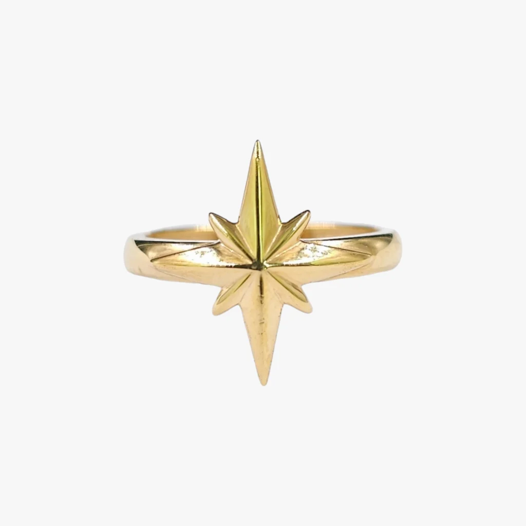 Starlight Yellow Gold Ring