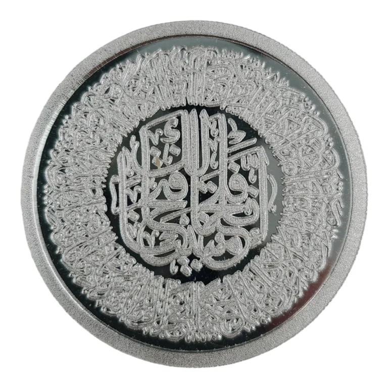 Silver coin 50 grams