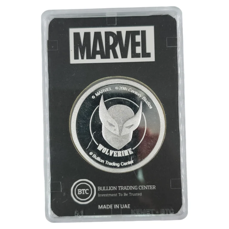 Silver Marvel Coin 50 Grams